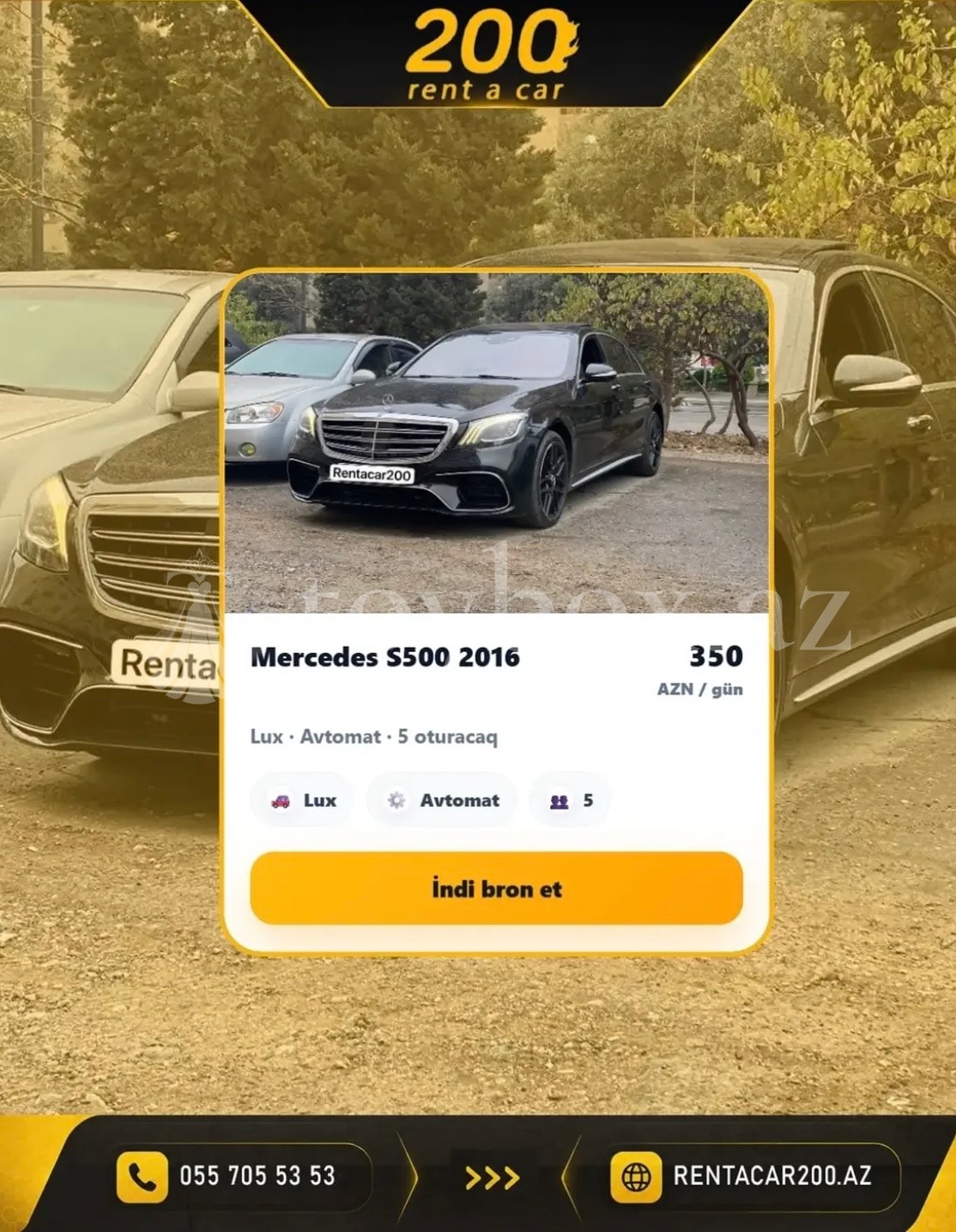 Rent A Car 200