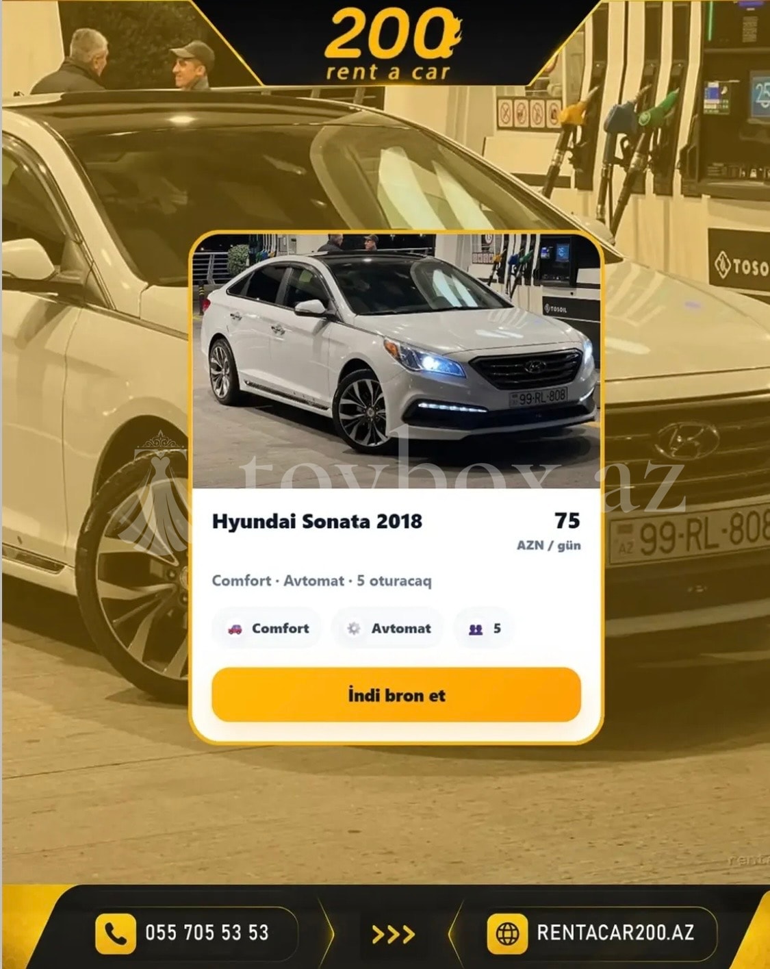 Rent A Car 200