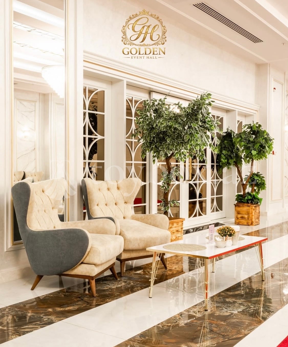 Golden Event Hall
