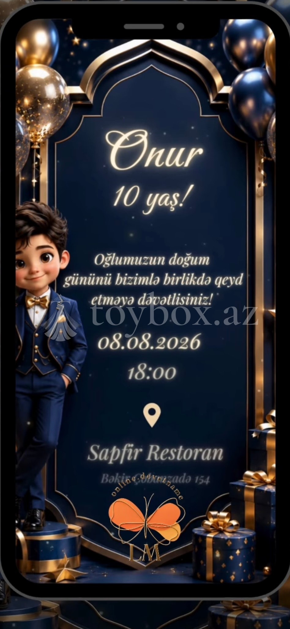 Online Dəvətnamə LM